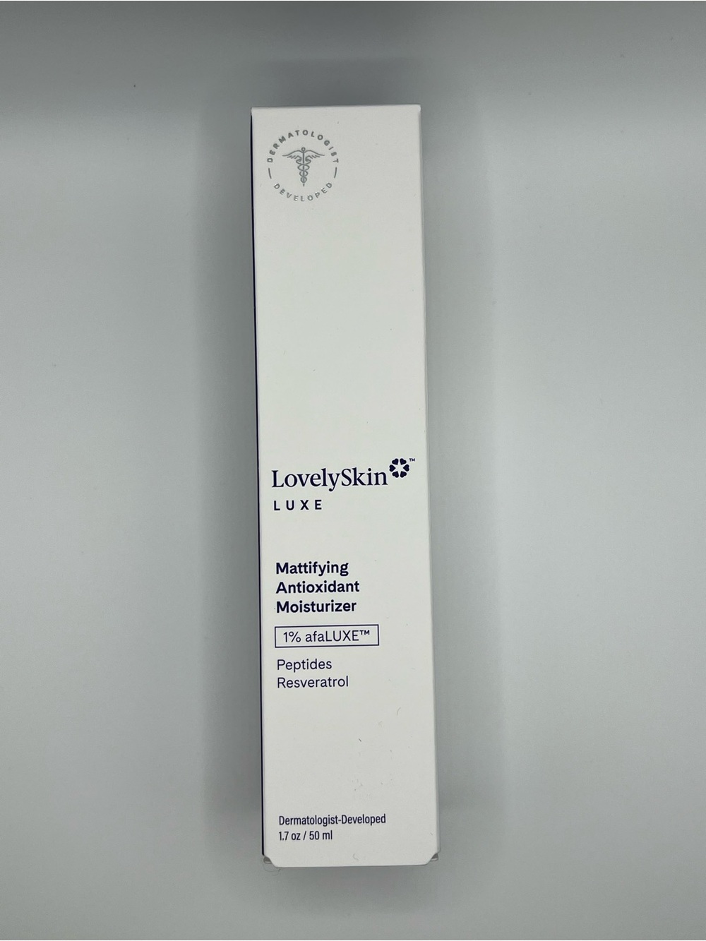 NWT / NIB LovelySkin LUXE Mattifying Antioxidant Moisturizer